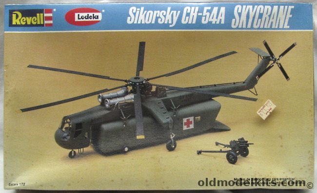 Revell 1/72 Sikorsky CH-54A Skycrane, RH258 plastic model kit